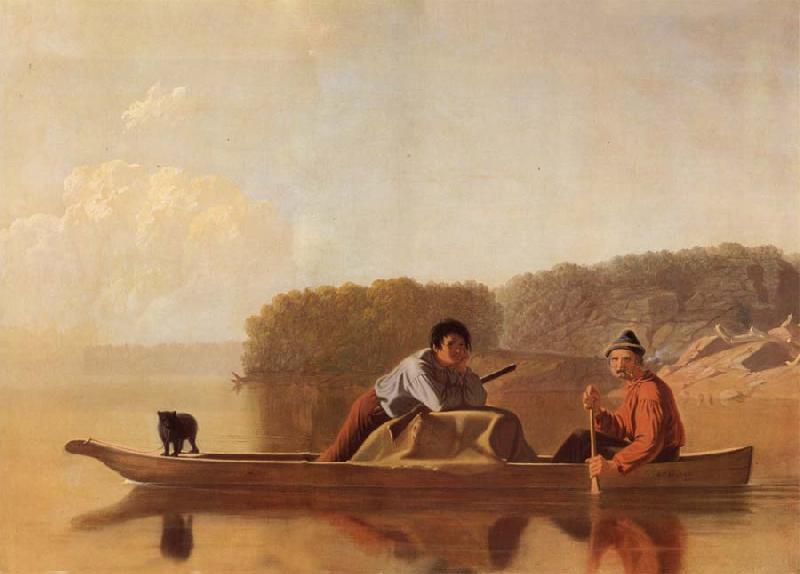 George Caleb Bingham Die Heimkehr der Trapper